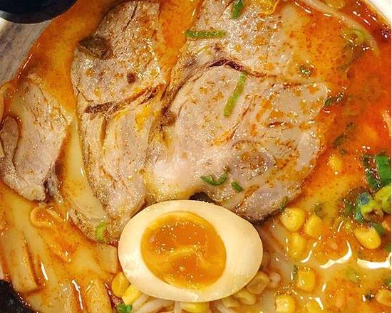 Ramen in Spicy Miso Base 辛辣味噌拉麵